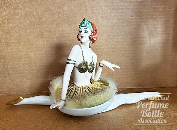 Dancer Half Doll Powder Puff, Dressel & Kister