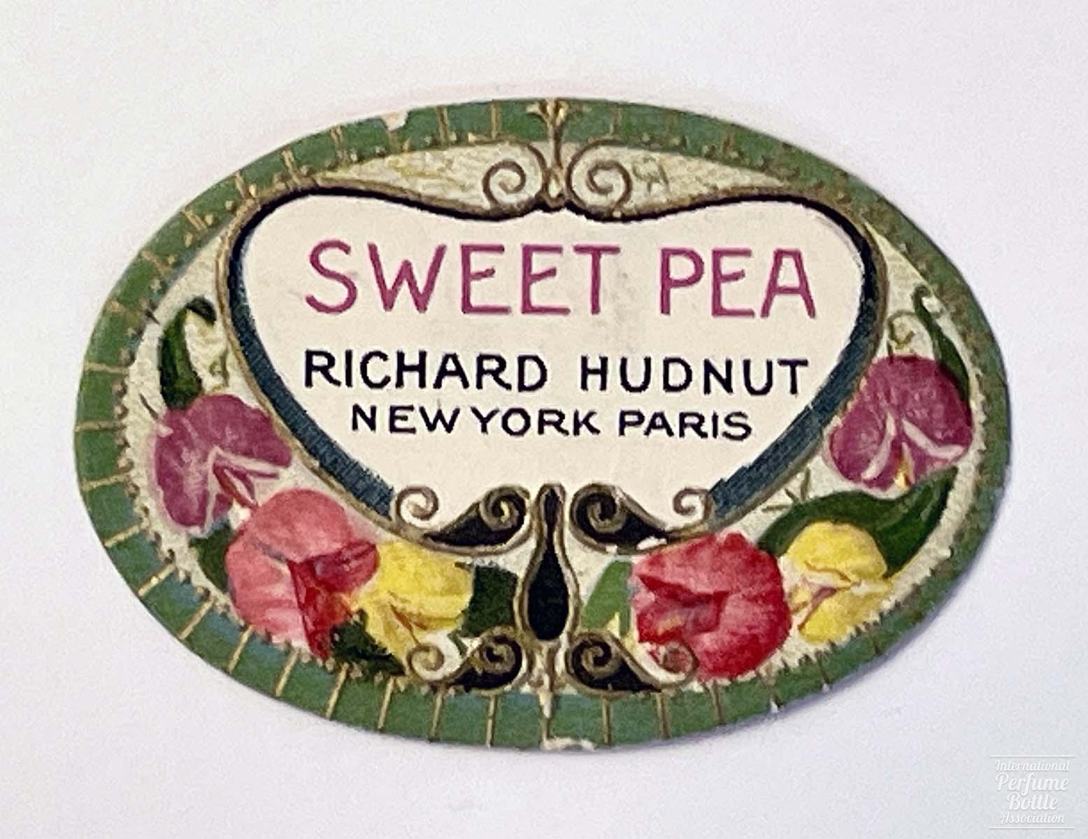 "Sweet Pea" Label by Richard Hudnut