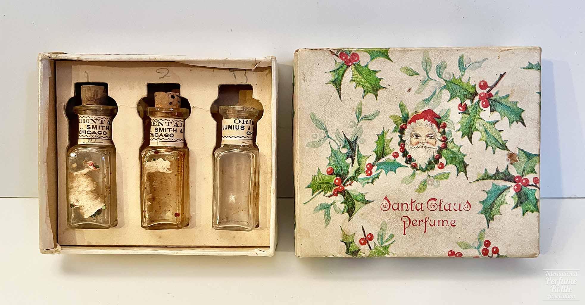 "Santa Claus Perfume" Set by Junius J. Smith