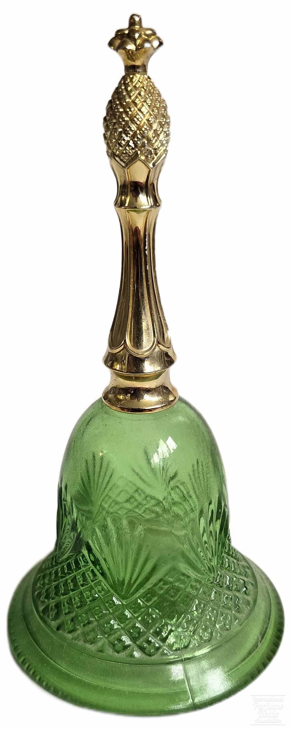 Green Bell Decanter by Avon