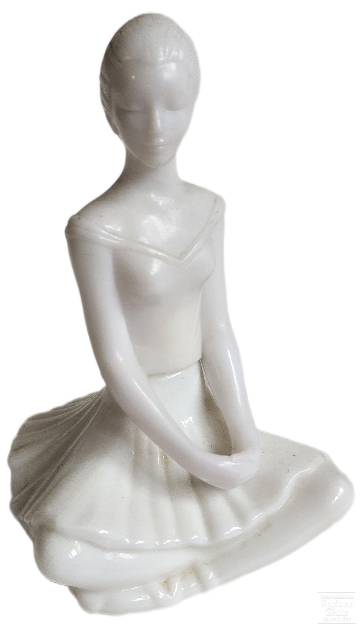 Sitting Ballerina Decanter by Avon