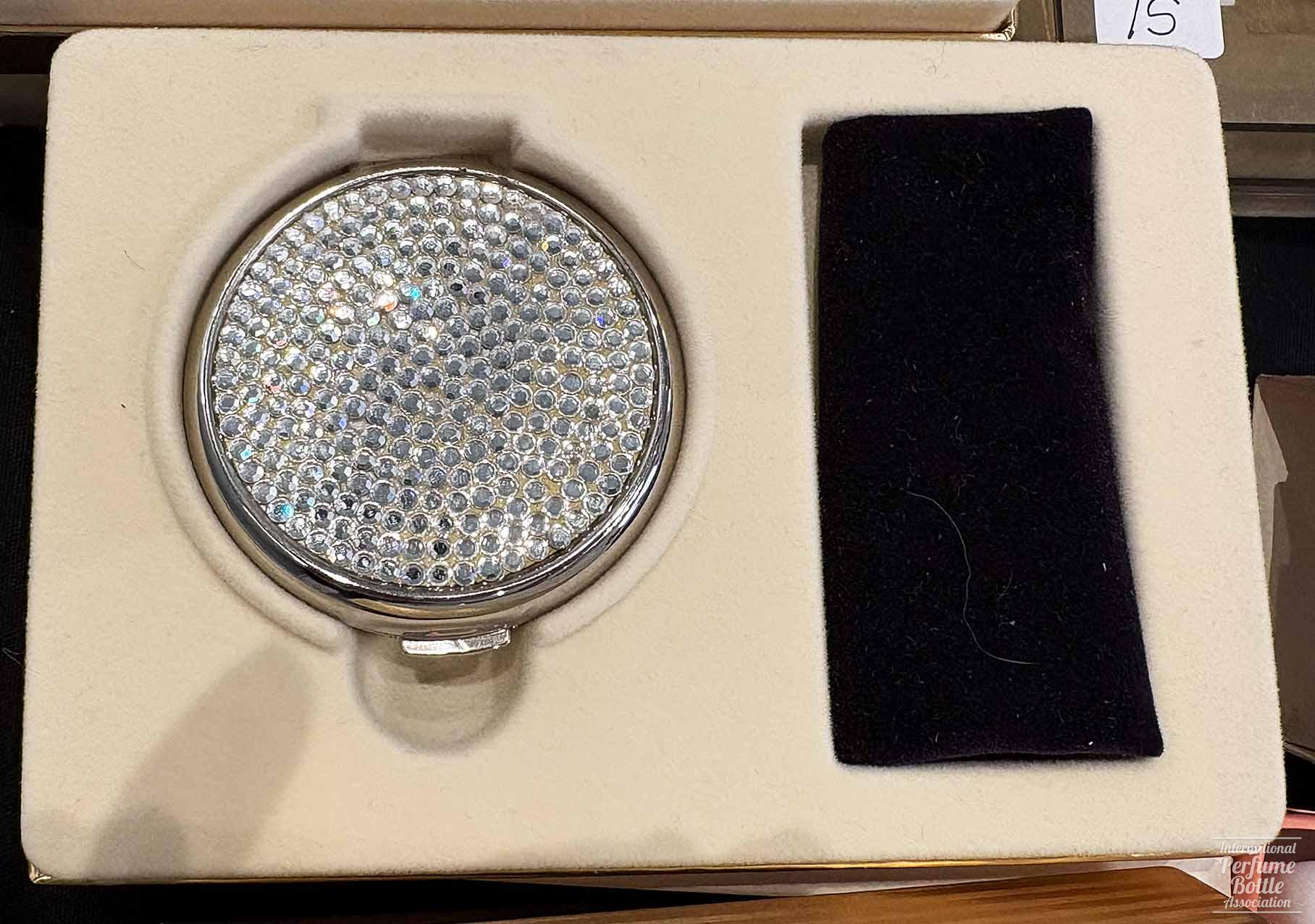 "Evening Wear Rhinestone Pave" Compact by Estée Lauder
