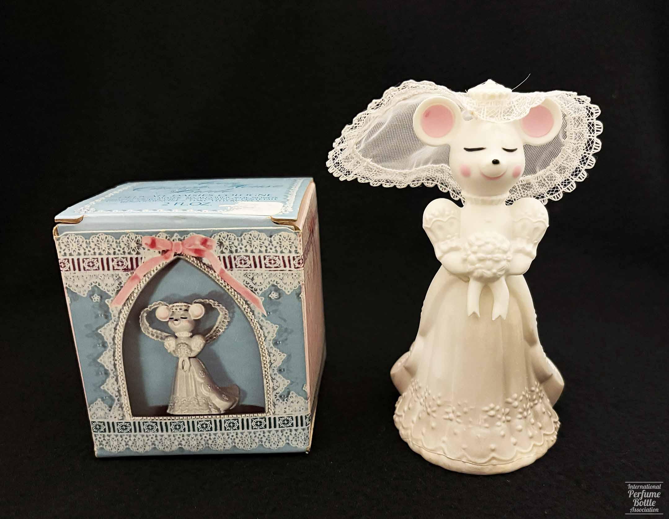"Church Mouse Bride" Decanter by Avon