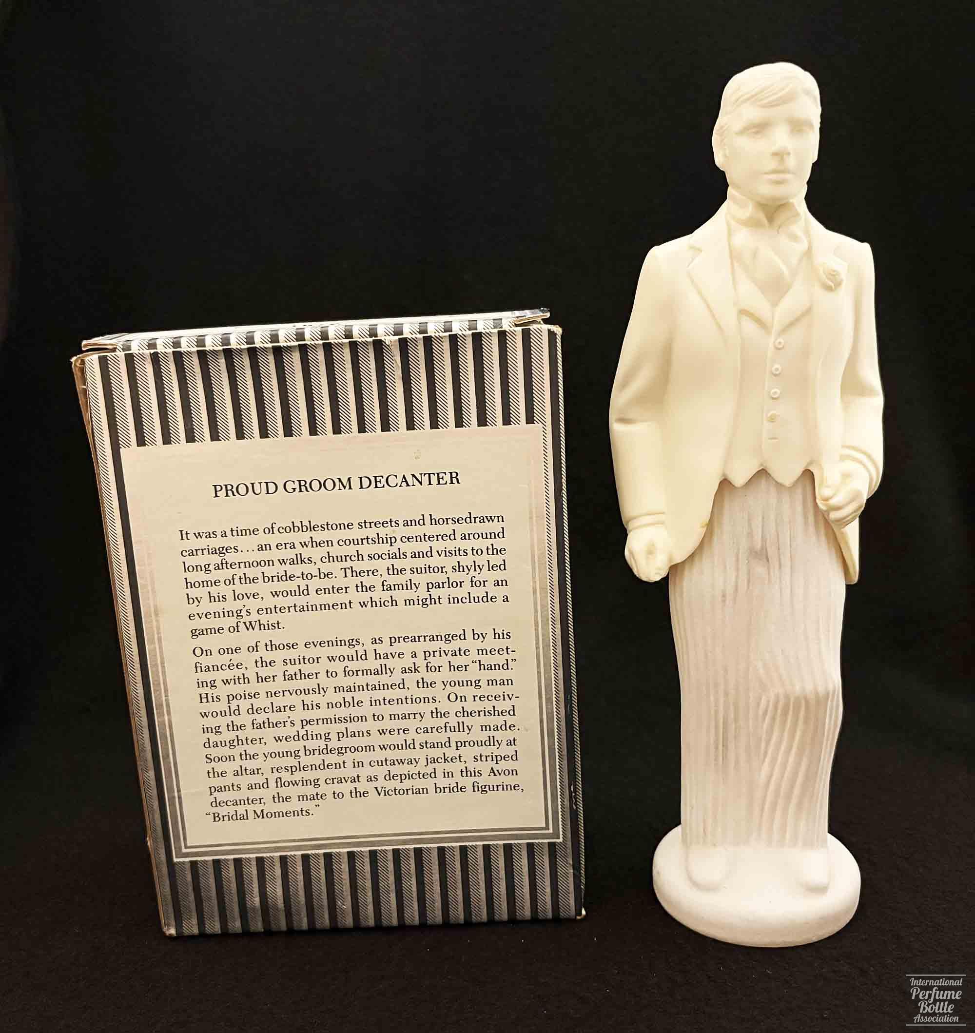 "Proud Groom" Decanter by Avon