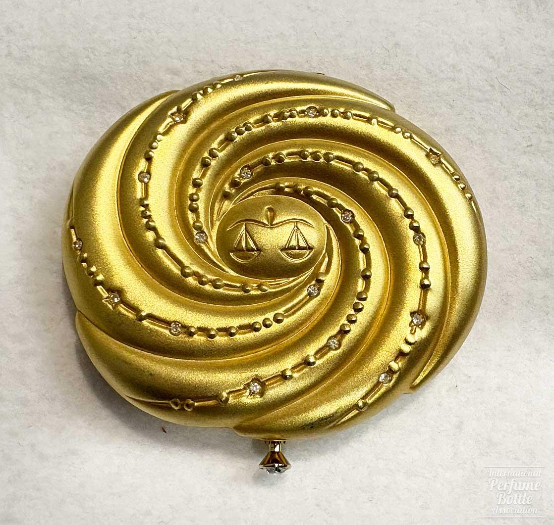 "Golden Libra" Zodiac Compact by Estée Lauder