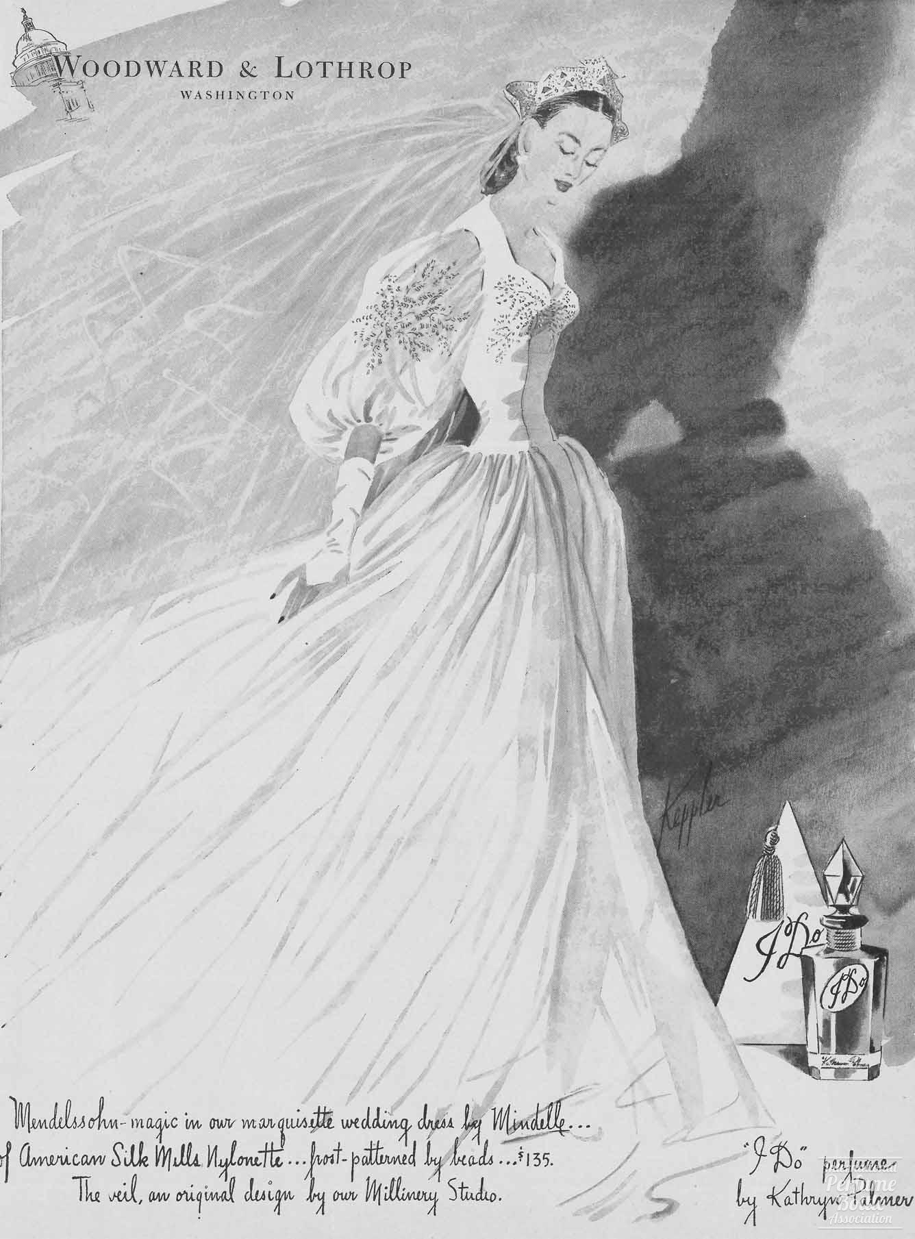 "I Do" by Kathryn Palmer Advertisement - 1947