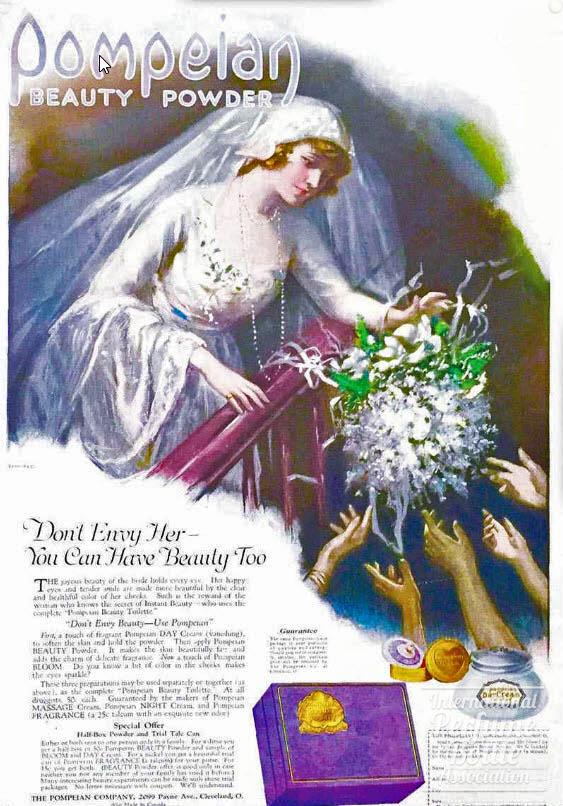 Beauty Powder by Pompeian Advertisement – 1920's