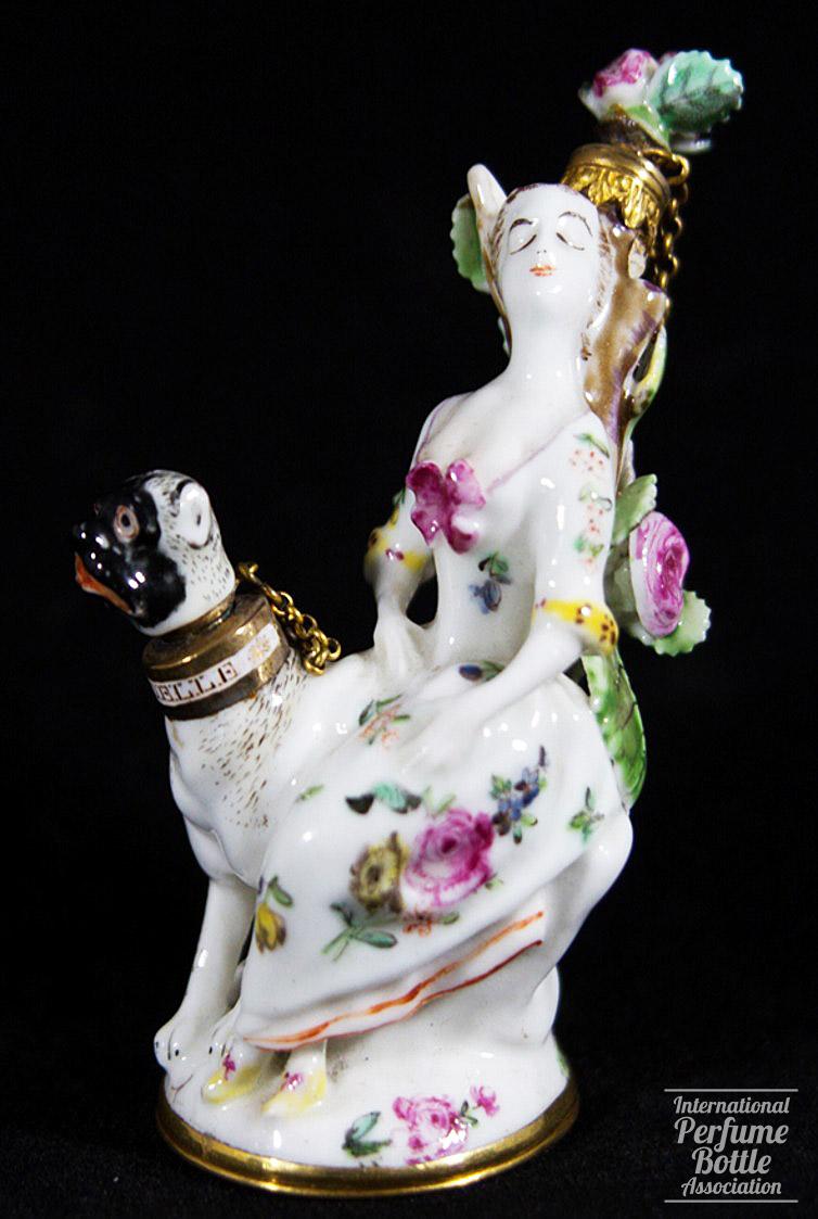Sleeping Girl With Mastiff by St. James