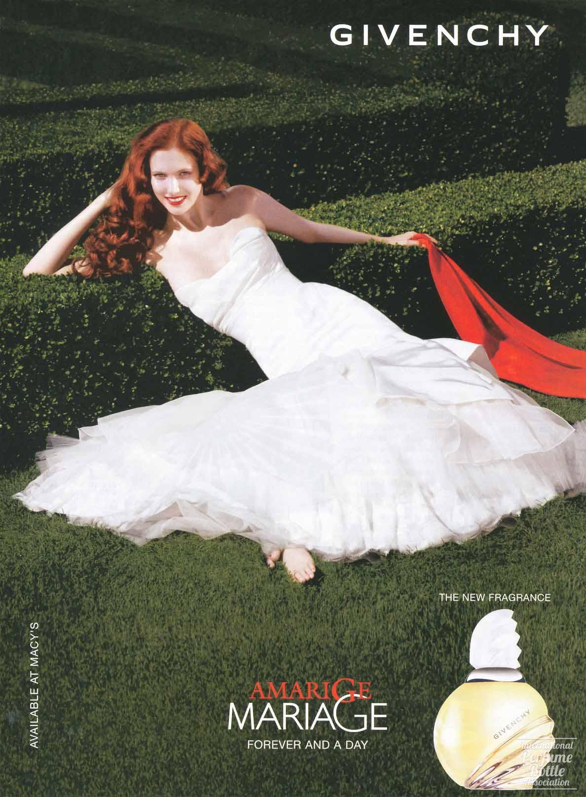 "Amarige Mariage" by Givenchy Advertisement - 2006