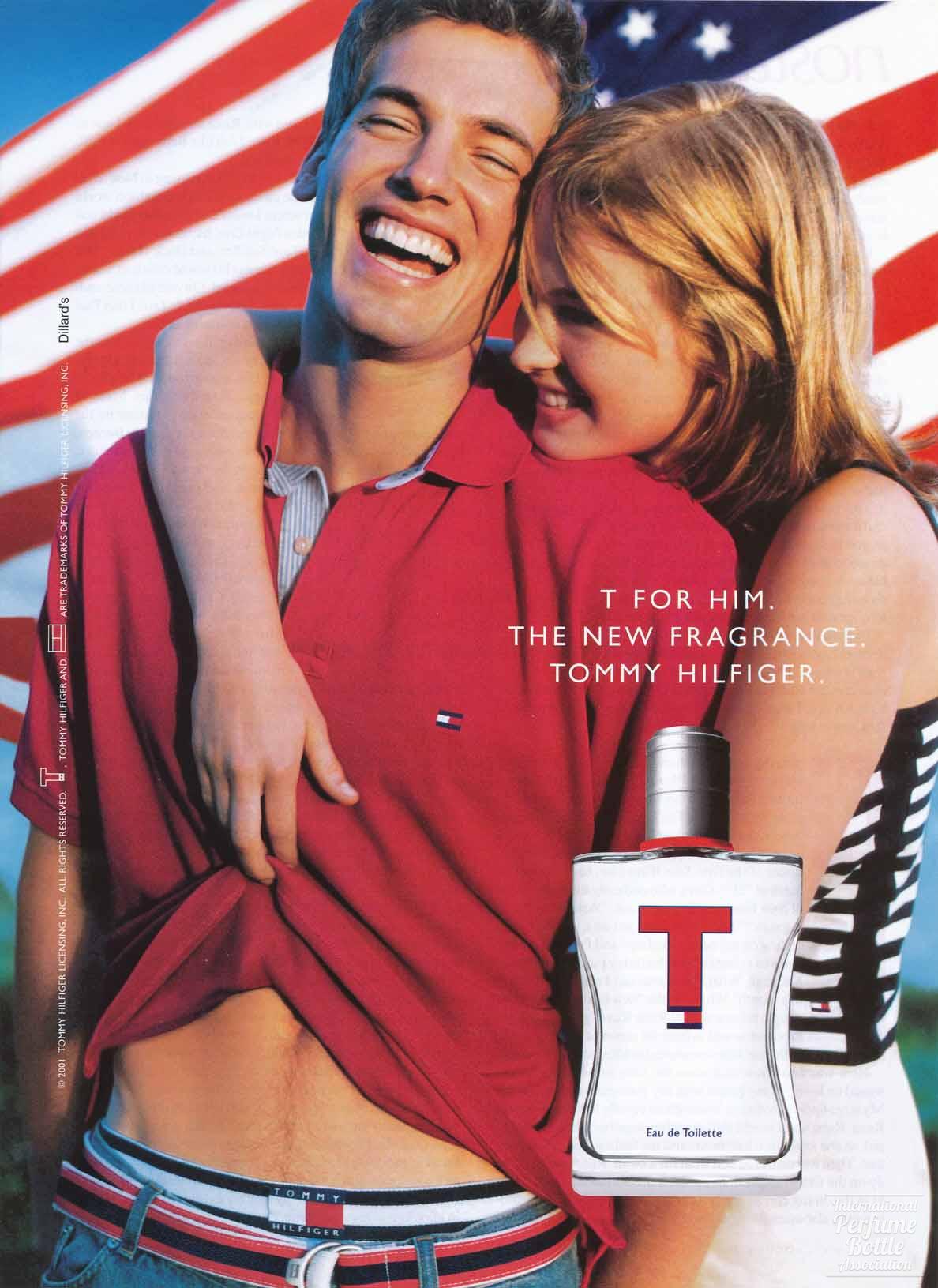 "T" by Tommy Hilfiger Advertisement - 2001