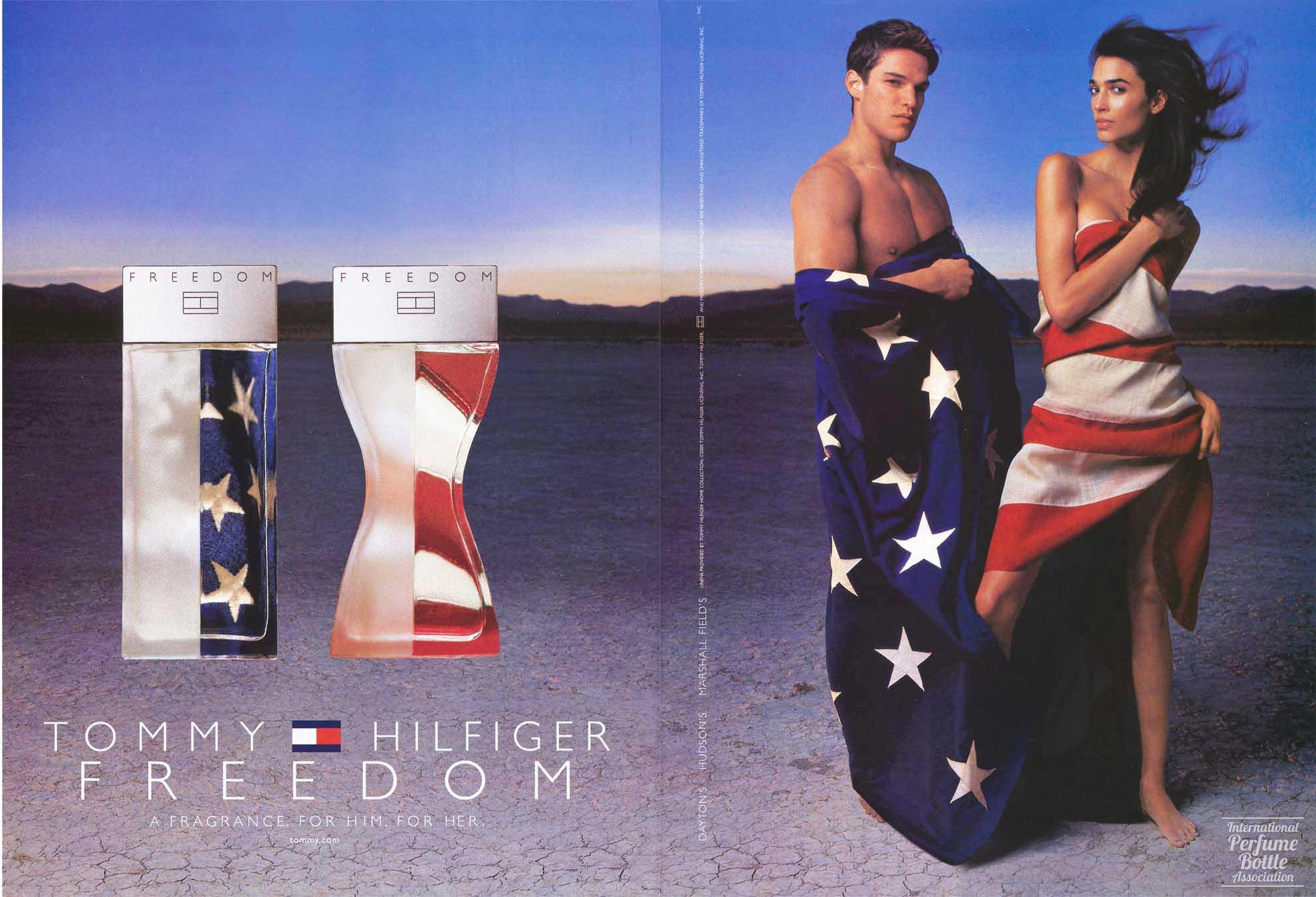 "Freedom" by Tommy Hilfiger Advertisement - 2000