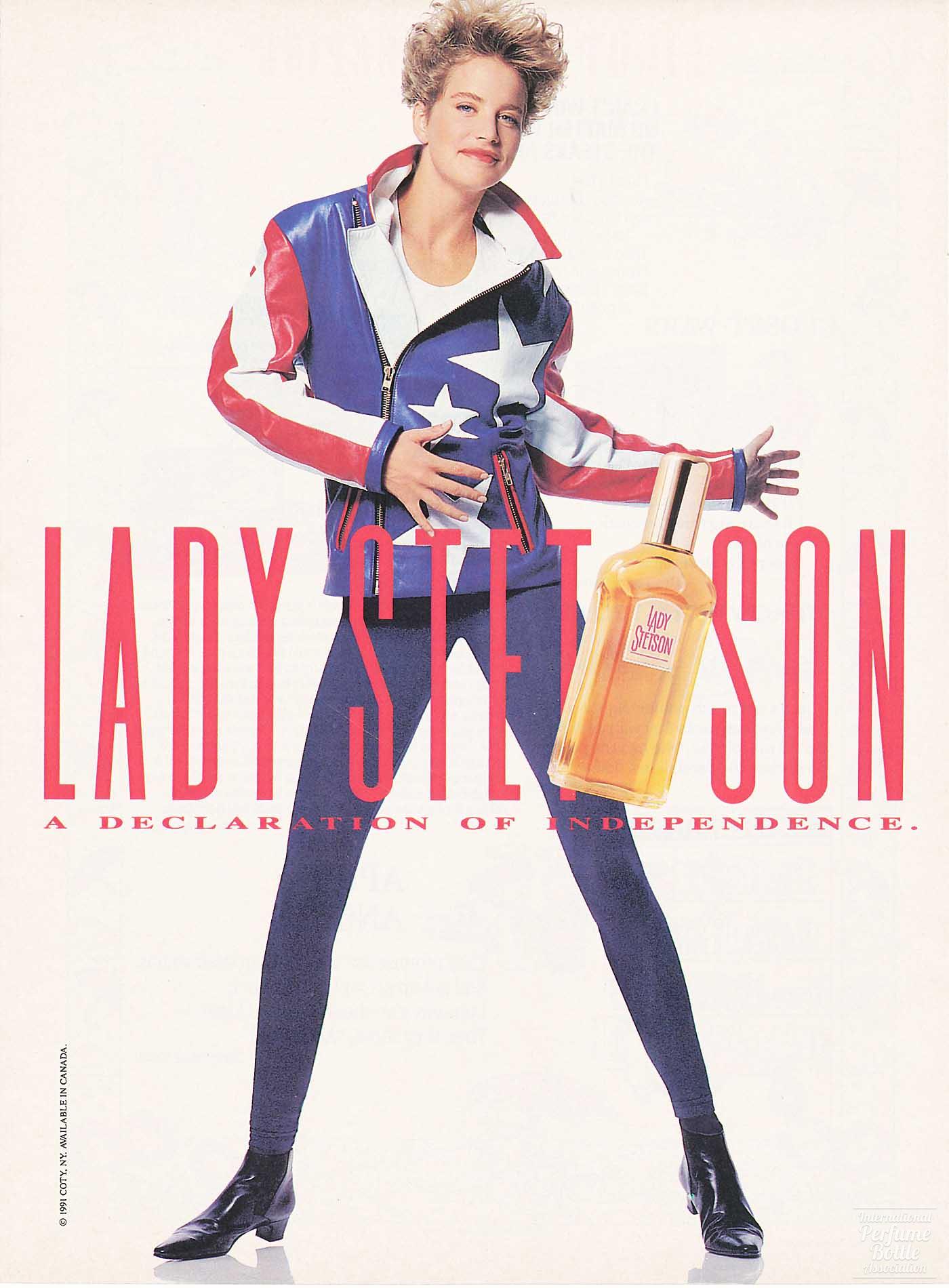 "Lady Stetson" Advertisement by Stetson