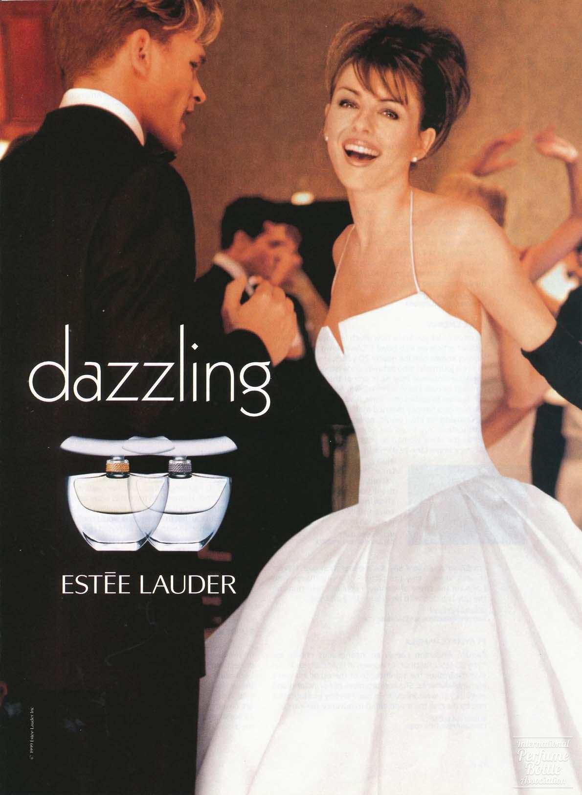 "Dazzling" by Estée Lauder Advertisement - 1999