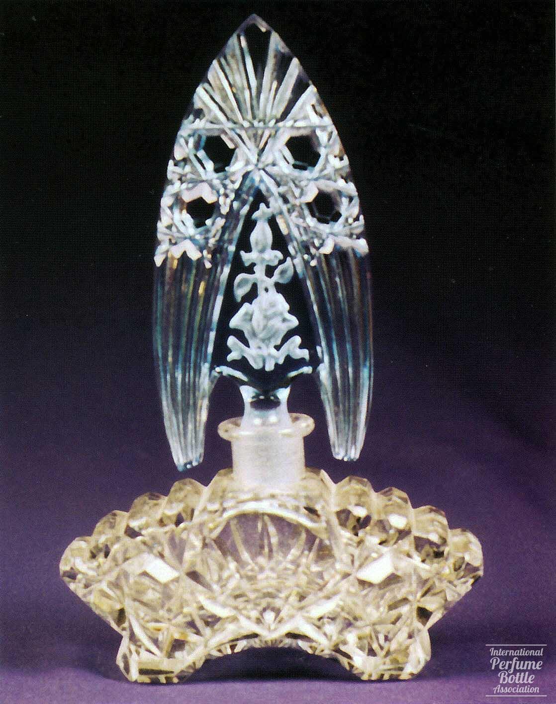 Clear Floral Tiara Stopper