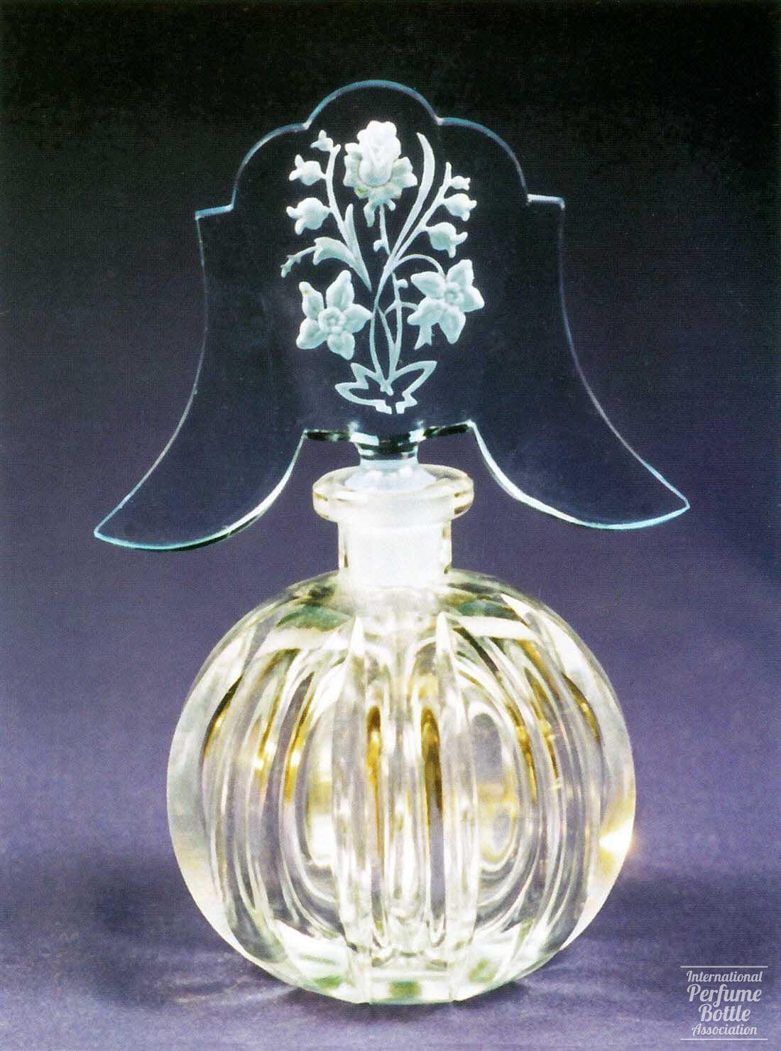 Ball Shaped Bottle With Tiara Stopper