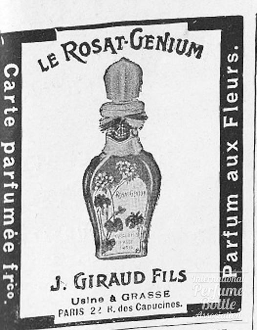 "Rosat-Genium" by Giraud Fils Advertisement - 1907
