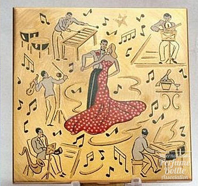Gold Ballroom Compact by Le Rage