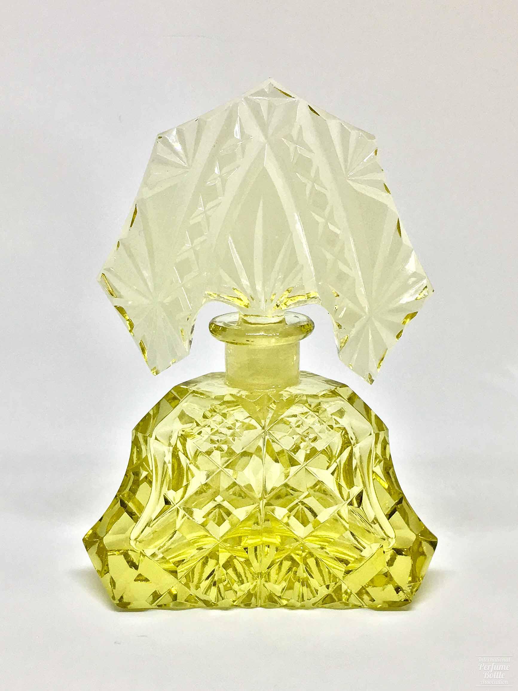 Yellow Czech With Tiara Stopper