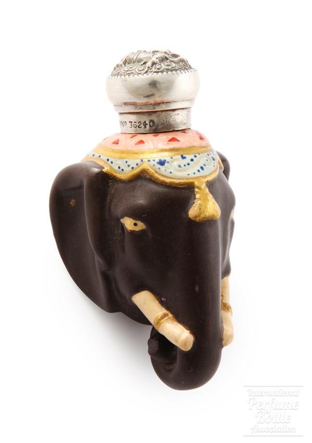 Figural Elephant Scent Bottle