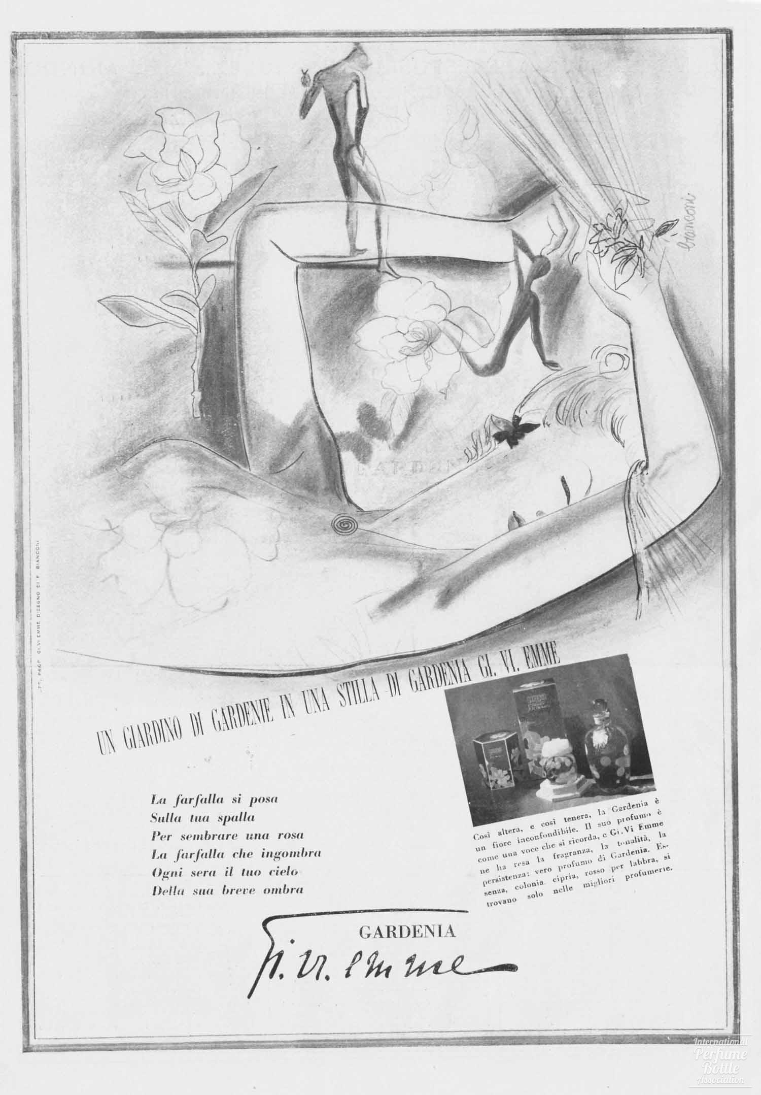"Gardenia" by Gi. Vi. Emme Advertisement - 1942